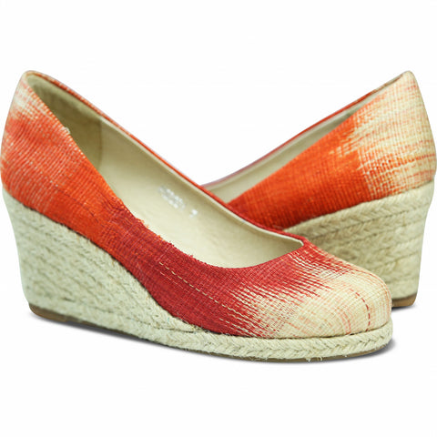 Carmen Wedge Coral/Crimson for Women