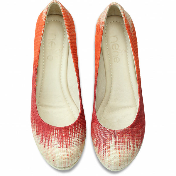 Carmen Wedge Coral/Crimson for Women