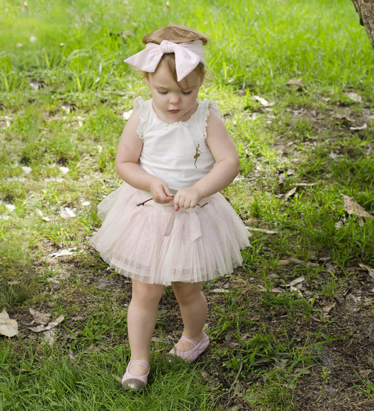 Emma Flats Pink and Taupe for Girls