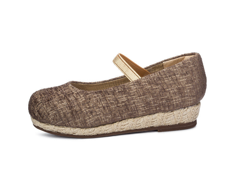 Carmen Wedge Beige for Girls