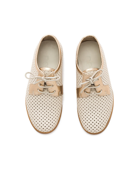 Lesly Derby Vanilla Gold for Kids - Made in Italy