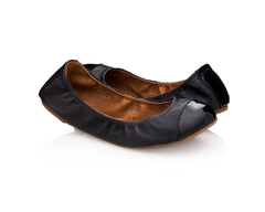 Emma Flats Jet Black for Women