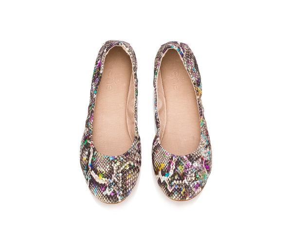 Emma Flats Martini Snake for Women